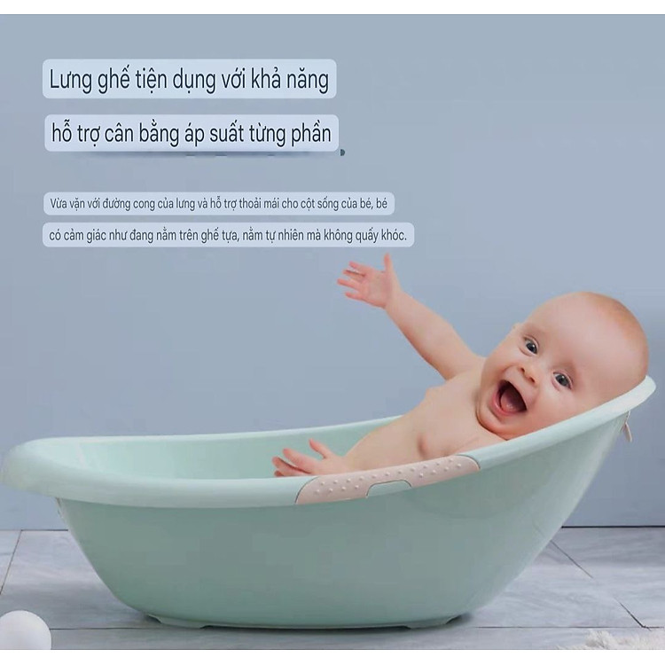 Chậu Tắm Đa Năng Kèm Võng Chính hãng Ưu đãi - Hình ảnh 4