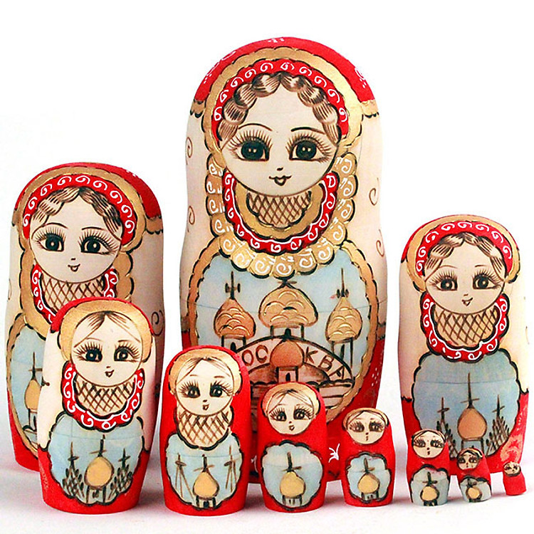 Búp bê Nga Matryoshka bộ 10 con