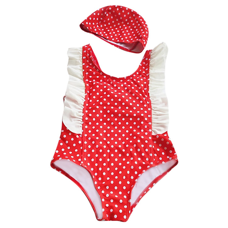 Set Đồ Bơi Bé Gái Chấm Bi Bonchop BOIBG-125140149