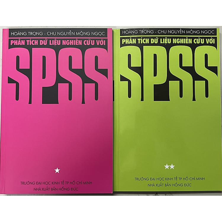 Sách - Combo Phân tích dữ liệu nghiên cứu với SPSS (2 tập)