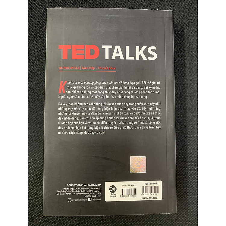 Hùng Biện Kiểu Ted 1 - TED TALKS: Bí quyết diễn thuyết trước đám đông - Ảnh 3