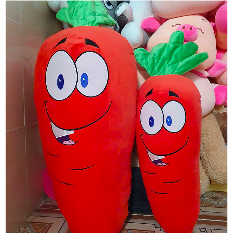 Gấu bông cà rốt đáng yêu 65-85cm Chính hãng Tiết kiệm - Hình ảnh 4