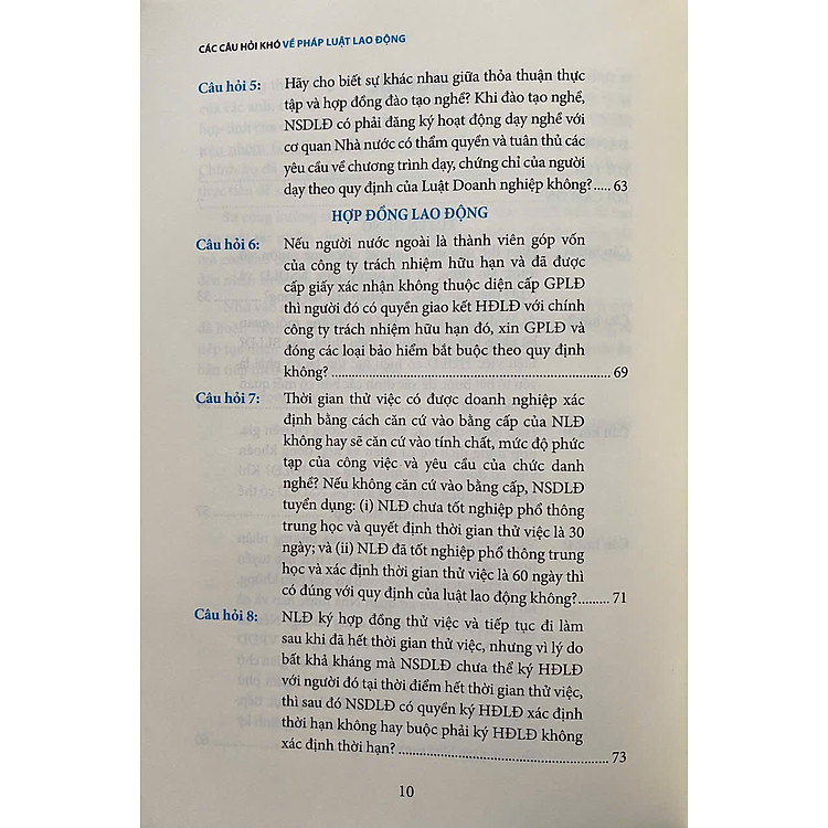 Câu Hỏi Khó Về Pháp Luật Lao Động - Ảnh 6