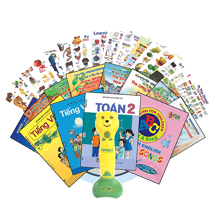 Bút Chấm Đọc Tot-Talk 2 - Bé Tập Kể Truyện Tiếng Anh (Bé 7 Tuổi) - P03