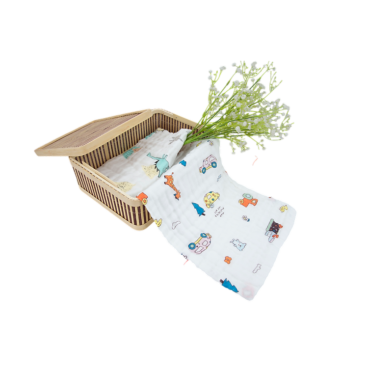 Mua Set 2 khăn tắm Muslin Miracle Baby Chính hãng Tiết kiệm - Hình ảnh 4