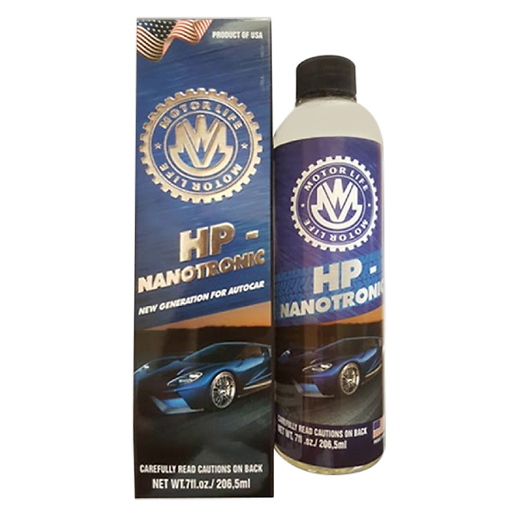 Phụ Gia Dầu Nhớt HP-NANOTRONIC Motorlife (206.5ml)