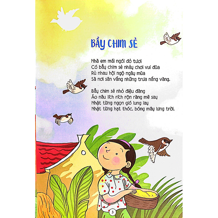 Thơ Cho Bé Tập Đọc Trôi Chảy Diễn Cảm - Khu Vườn Màu Xanh - Ảnh 4