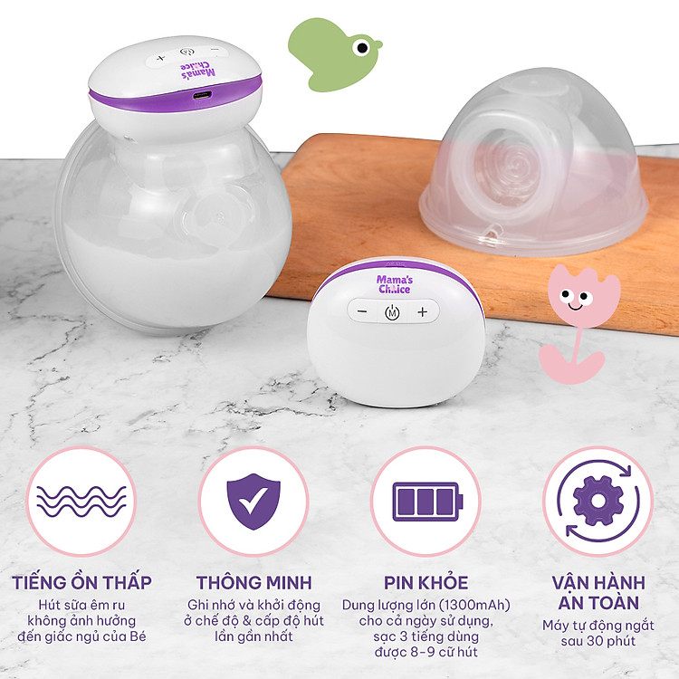 Combo Hút Sữa Mama's Choice 3in1 Uy tín Tiết kiệm - Hình ảnh 4