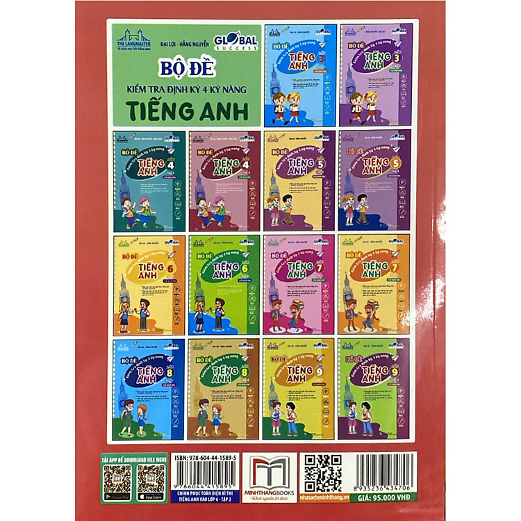 GLOBAL SUCCESS - Bộ Đề Kiểm Tra Tiếng Anh Lớp 3 Tập 1 - Ảnh 2