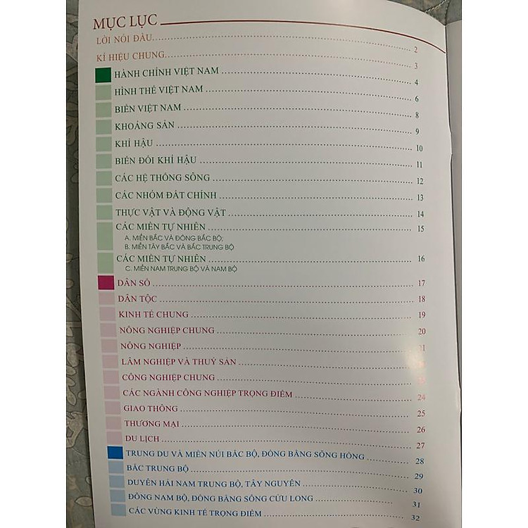 Atlat địa lí Việt Nam (Theo CT giáo dục phổ thông 2018) - Ảnh 2