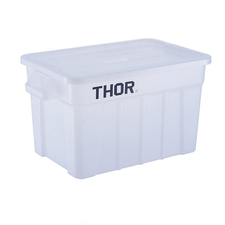 Thùng nhựa đựng đồ đa năng chịu lực dung tích lớn 75L có nắp HORECA TRUST