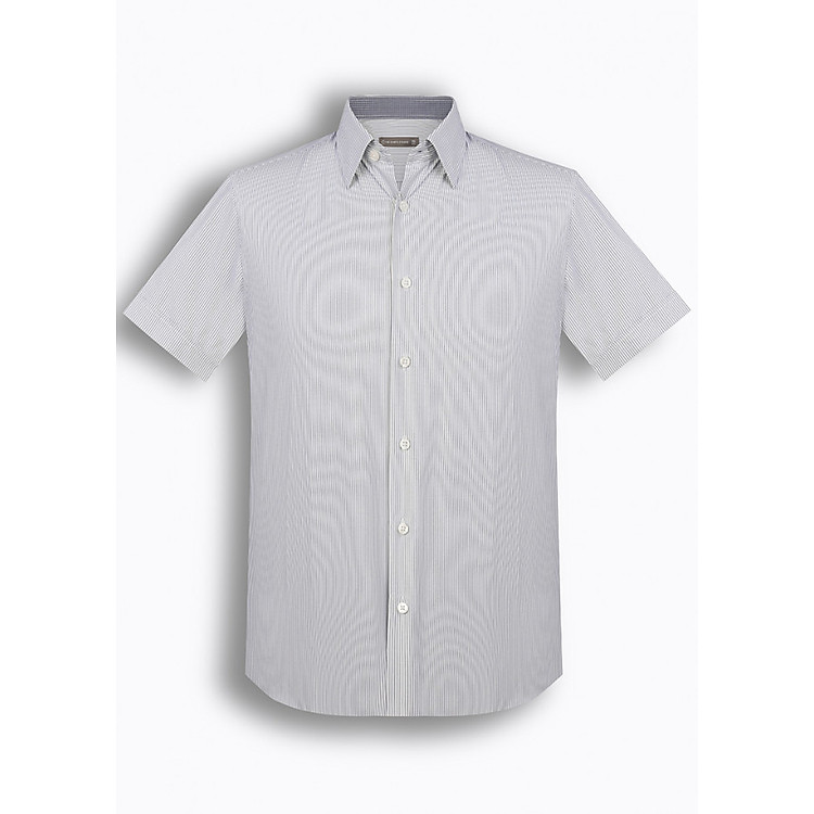 Áo Sơ Mi Nam Tay Ngắn Họa Tiết The Shirts Studio Hàn Quốc TD45F6139