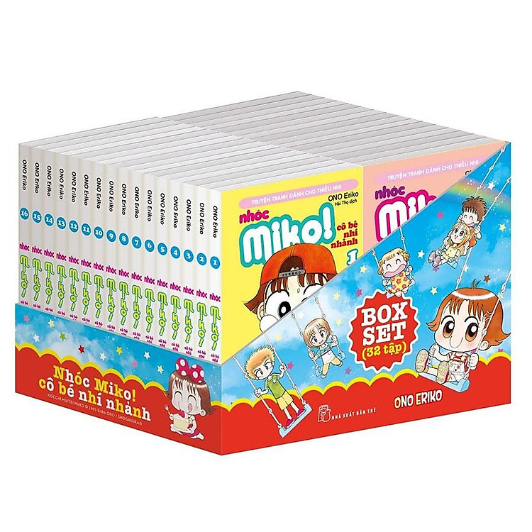 Boxset Nhóc Miko - Cô Bé Nhí Nhảnh (Bộ 36 tập)