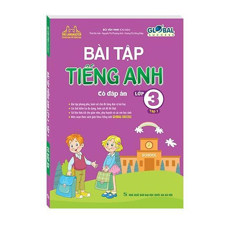 Global Success - Bài Tập Tiếng Anh Lớp 3 + Bài Tập Tiếng Anh Lớp 6 - Ảnh 2