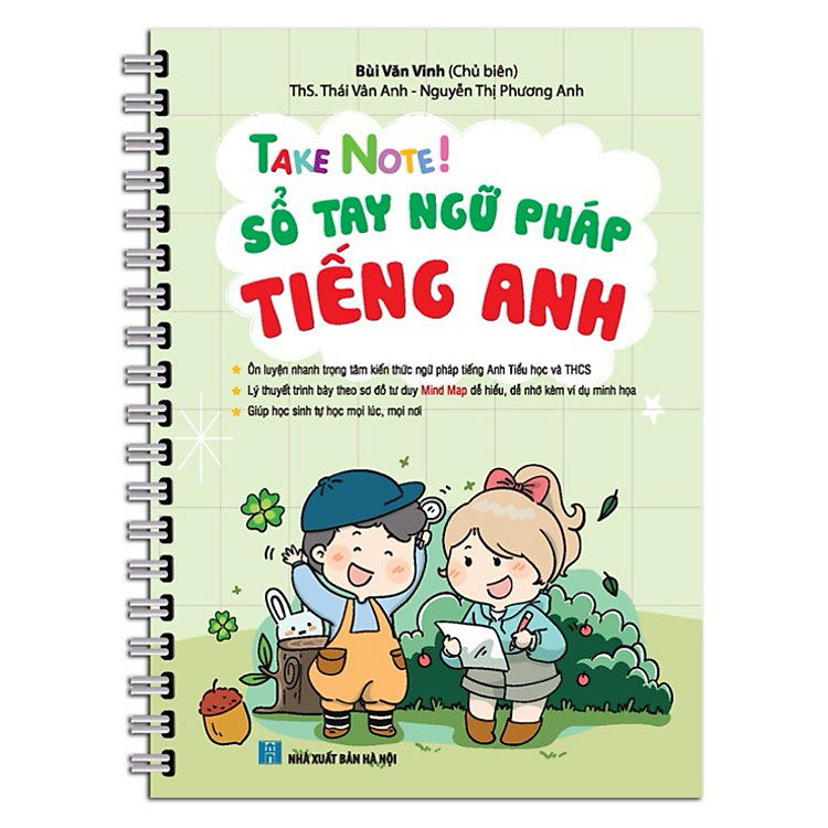 TAKE NOTE ! Sổ tay ngữ pháp tiếng anh (gáy lò xò)