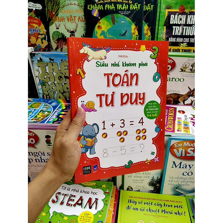 Siêu Nhí Khám Phá: Toán Tư Duy - Phát Triển Toàn Diện IQ Toán Học Dành Cho Bé Từ 5 - 6 Tuổi - Ảnh 2