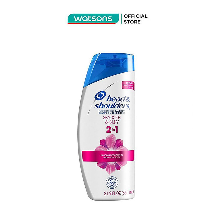 Dầu Gội Và Xả Head & Shoulders Smooth & Silky 2in1 613ml