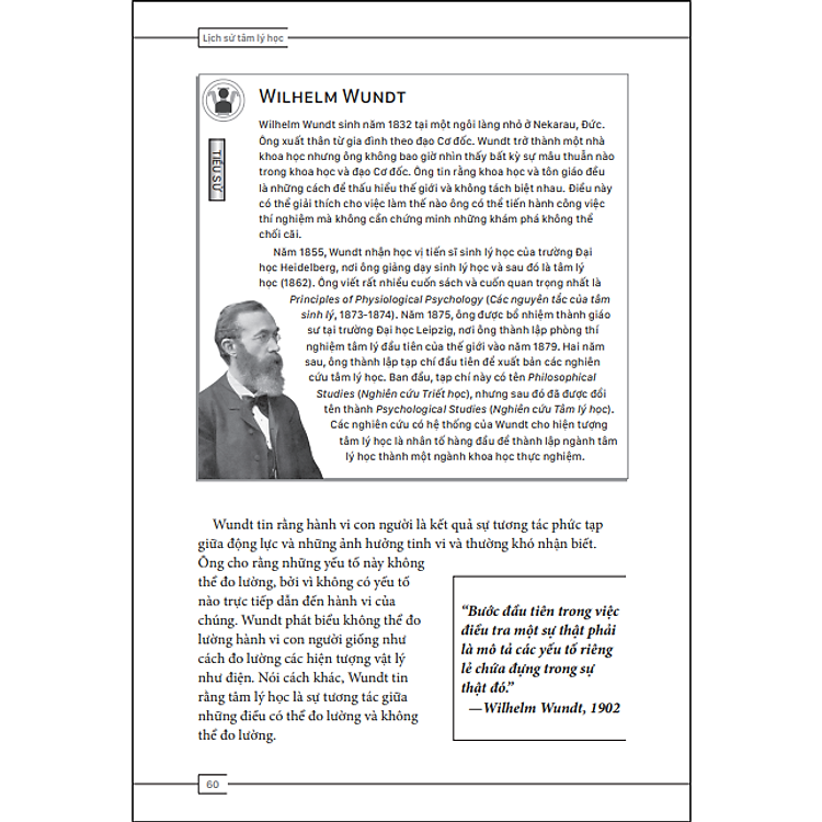 Tâm lý học toàn thư. Lịch sử Tâm lý học - Ảnh 6