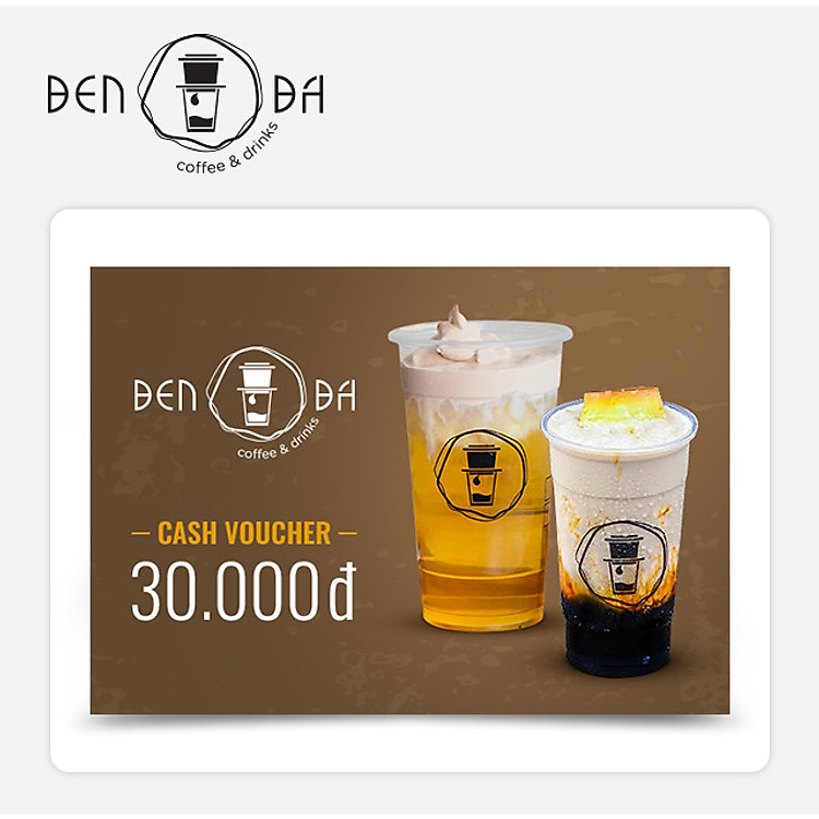 Đen Đá - Phiếu Quà Tặng Đen Đá 30k