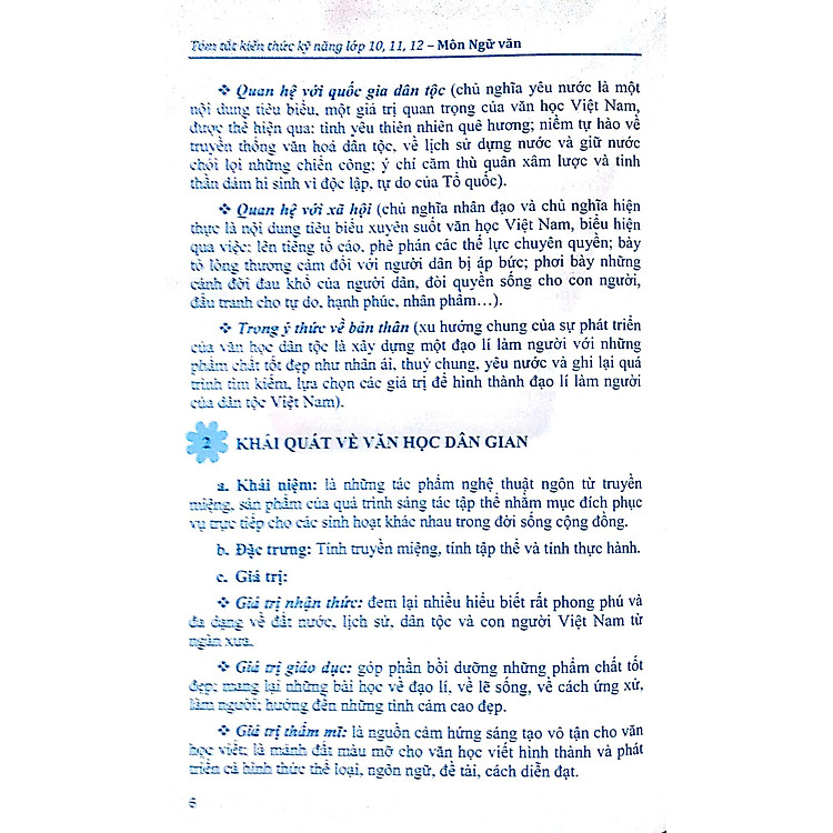 Tóm Tắt Kiến Thức - Kĩ Năng Lớp 10 - 11 - 12 Môn Ngữ Văn Chuẩn Bị Cho Kì Thi THPT Quốc Gia - Ảnh 7