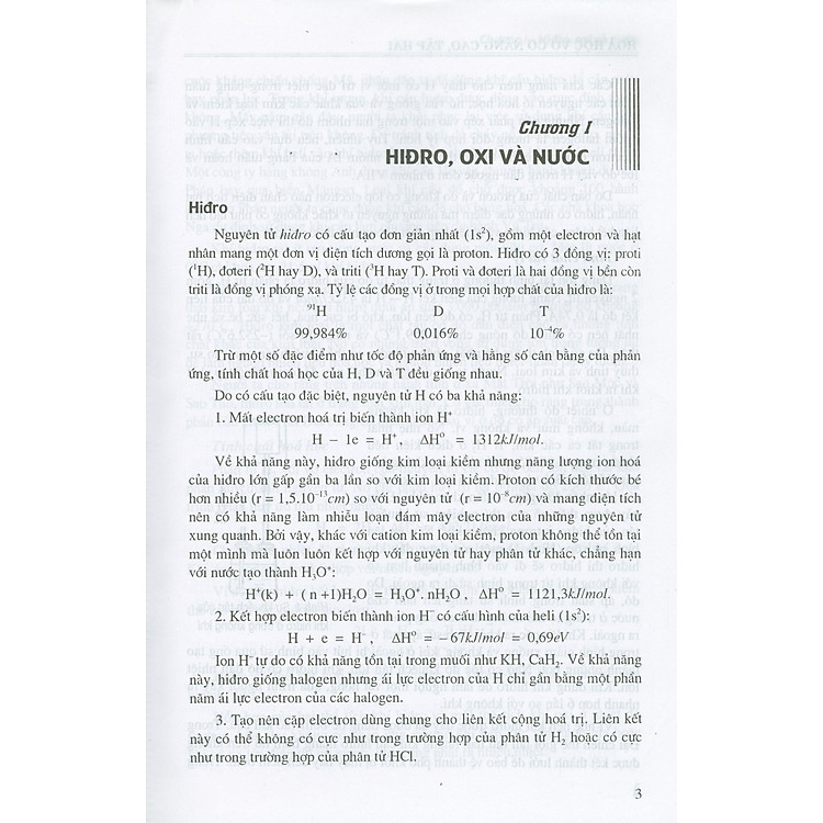 Hóa Học Vô Cơ Nâng Cao - Tập 2: Các Nguyên Tố Hóa Học Tiêu Biểu - Ảnh 6