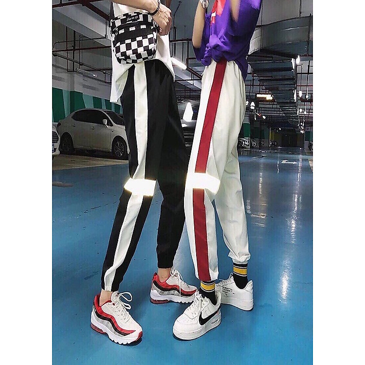 Quần jogger phát sáng Unisex