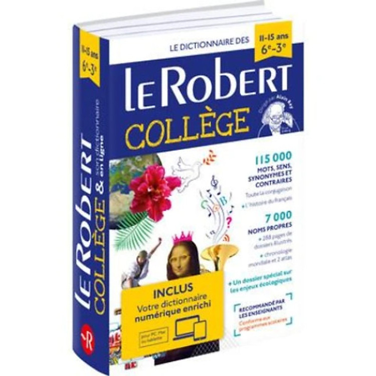 Từ điển tiếng Pháp: Le Robert College (dành cho học sinh trung học)