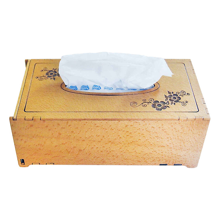 Hộp đựng khăn giấy gỗ Nhatvywood KG07