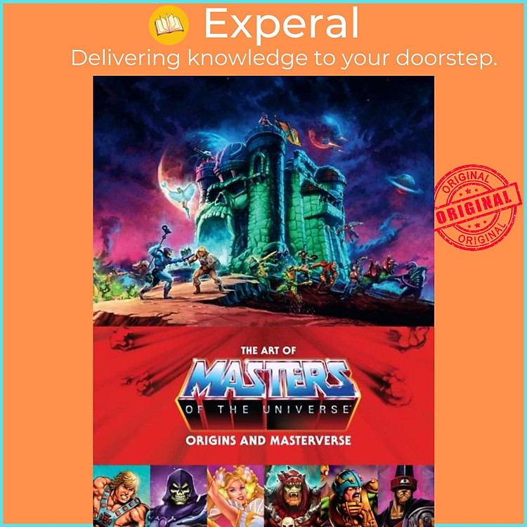 Sách - The Art Of Masters Of The Universe: Origins And Masterverse by Mattel (UK edition, hardcover)