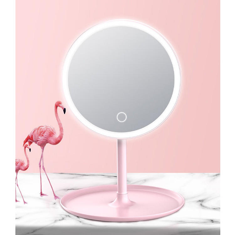Gương Trang Điểm Tích Hợp Đèn LED MAKEP LIGHT MIRROR 3 Chế Độ sáng - Hàng Nhập Khẩu