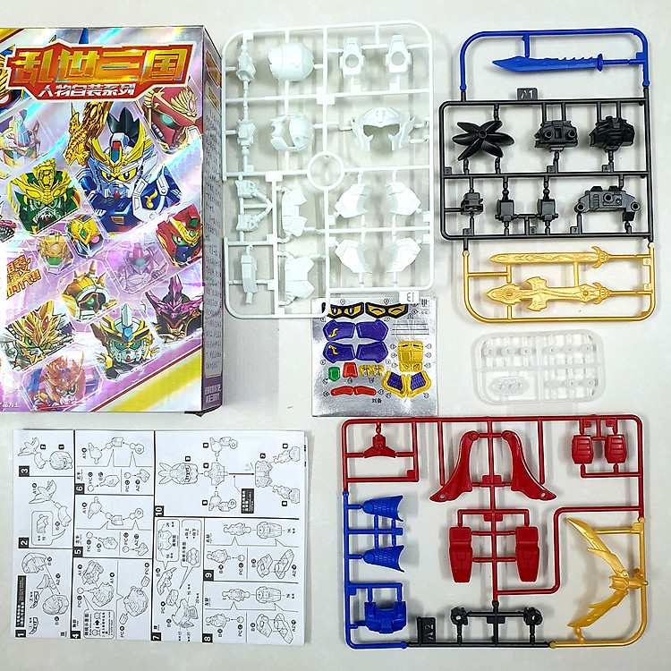 Đồ chơi lắp ráp SD Gundam Mạnh Hoạch Chính hãng Ưu đãi - Hình ảnh 4