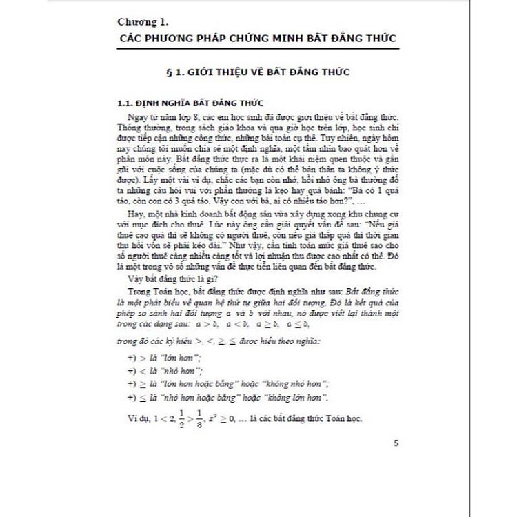 Phương Pháp Giải Toán Bất Đẳng Thức & Cực Trị Dành Cho Học Sinh 8,9 - Ảnh 3