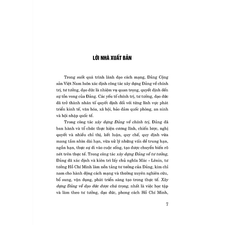 Tài Liệu Nhận Thức Và Triển Khai Công Tác Xây Dựng Đảng Về Chính Trị, Tư Tưởng, Đạo Đức Trong Giai Đoạn Hiện Nay - Ảnh 2