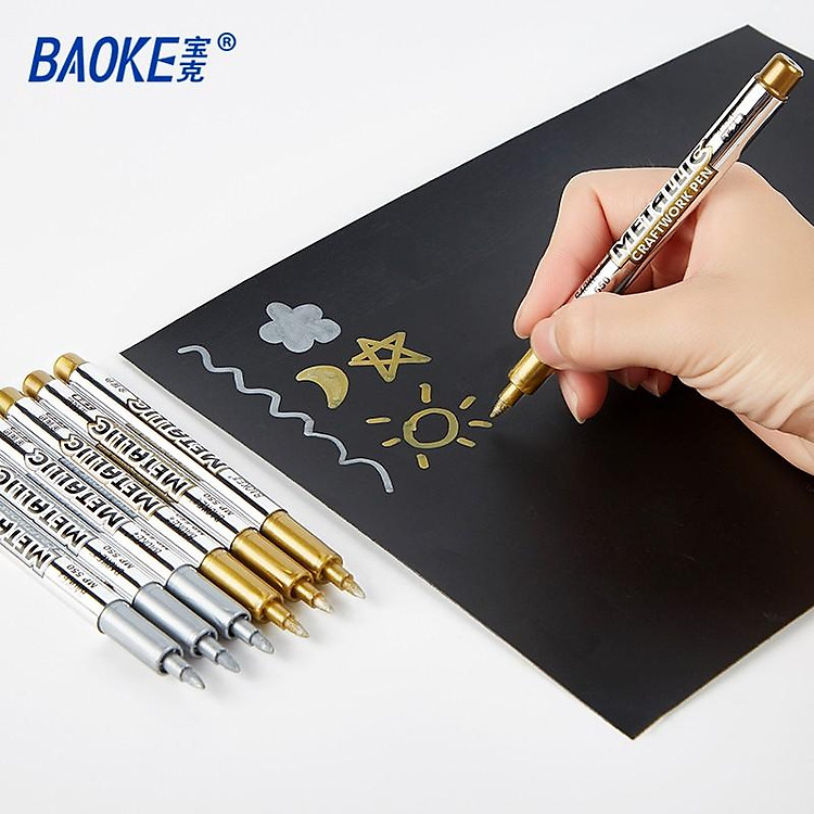 Bút nhũ Metallic Craftwork Pen 1.5mm (1 chiếc) - Ảnh 6