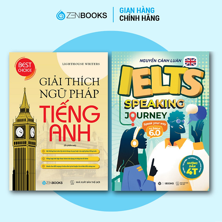 Giải Thích Ngữ Pháp Tiếng Anh + IELTS Speaking Journey – Speak Your Way to Band 6.0