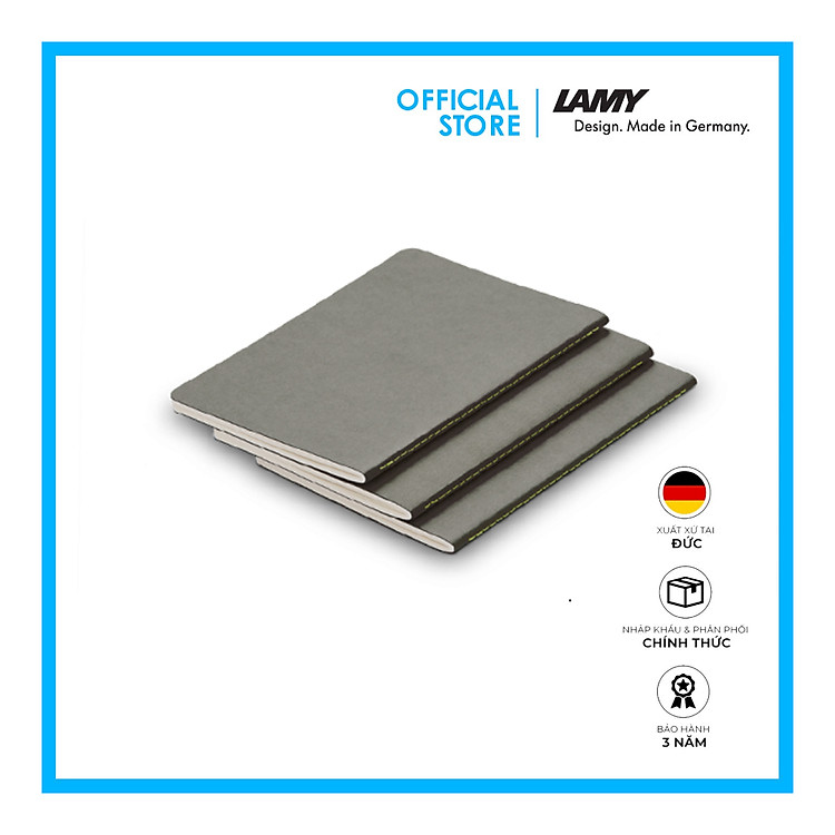 Sổ Tay Lamy B5 Booklet Softcover A6 Grey