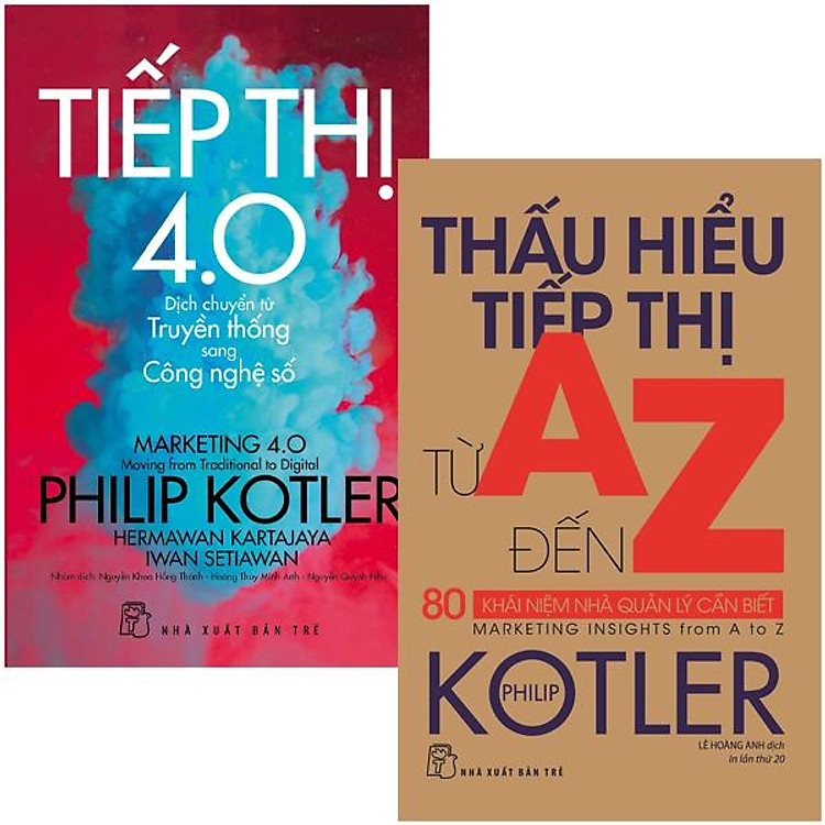Combo Sách Tiếp Thị A-Z & 4.0