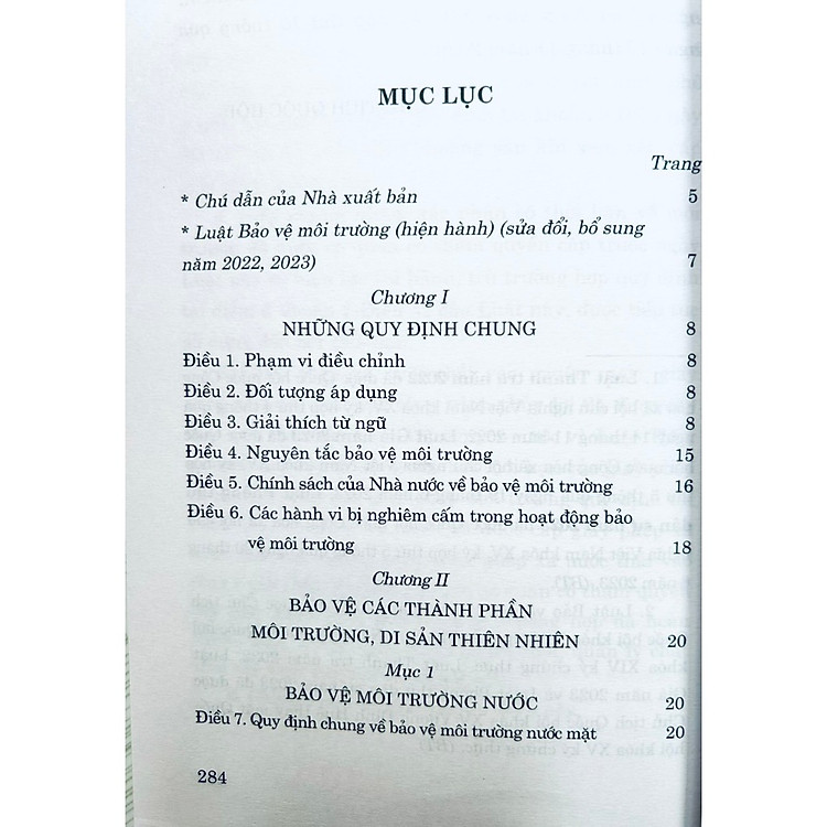 Luật Bảo vệ môi trường (Hiện hành) (sửa đổi bổ sung năm 2022,2023) - Ảnh 5
