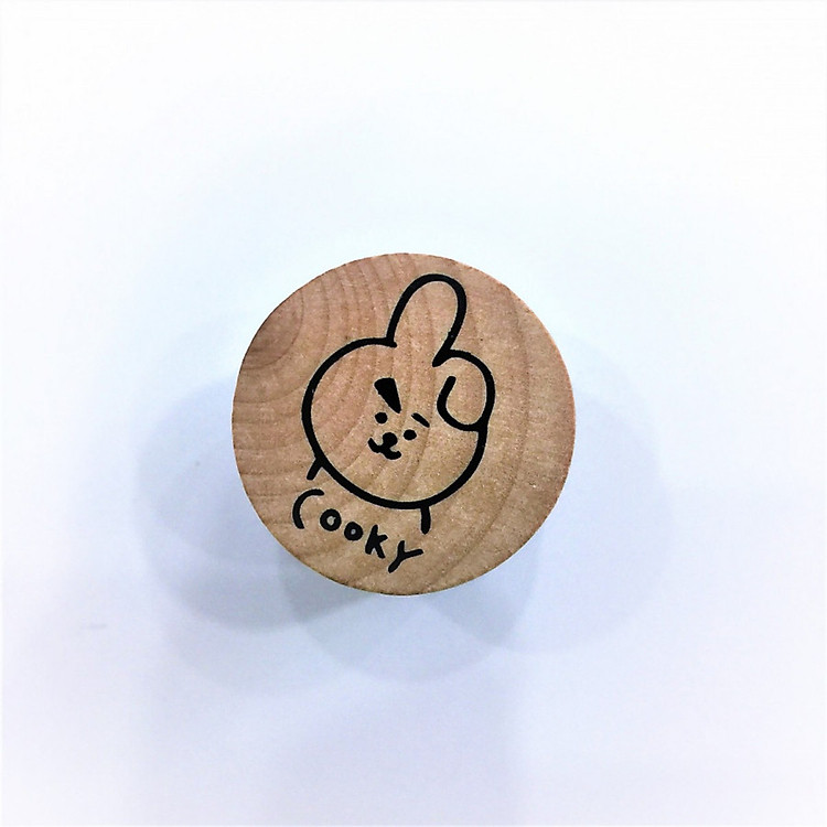 Ấn bt21 idol BTS mộc khắc dấu