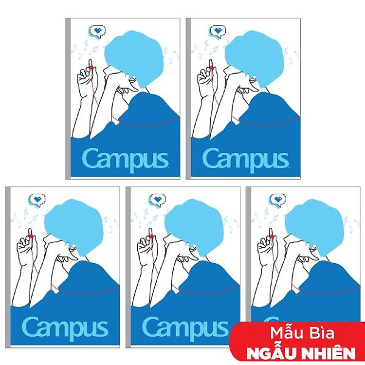 Bộ Tập Couple B5 Kẻ Ngang (120 trang)