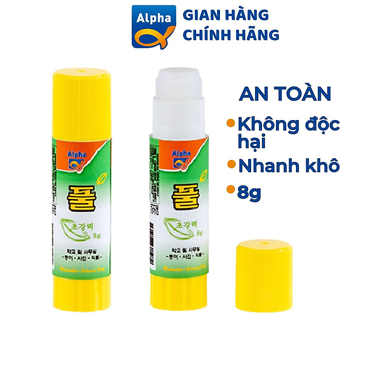 Hồ Khô Dán Giấy Thủ Công Hàn Quốc (8g)