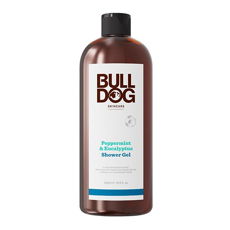 Sữa tắm Bulldog Peppermint & Eucalypytus Shower Gel - 500 ml (Bill Anh)