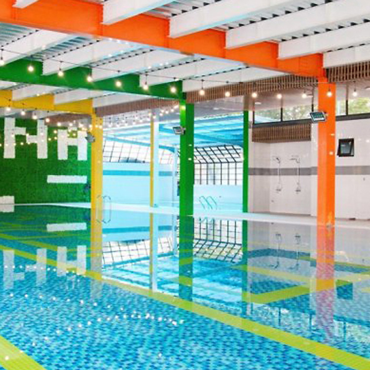 HN - 03 lượt bơi cho trẻ em tại Bể bơi bốn mùa nước mặn Stamina Pool - Free khăn và nước uống