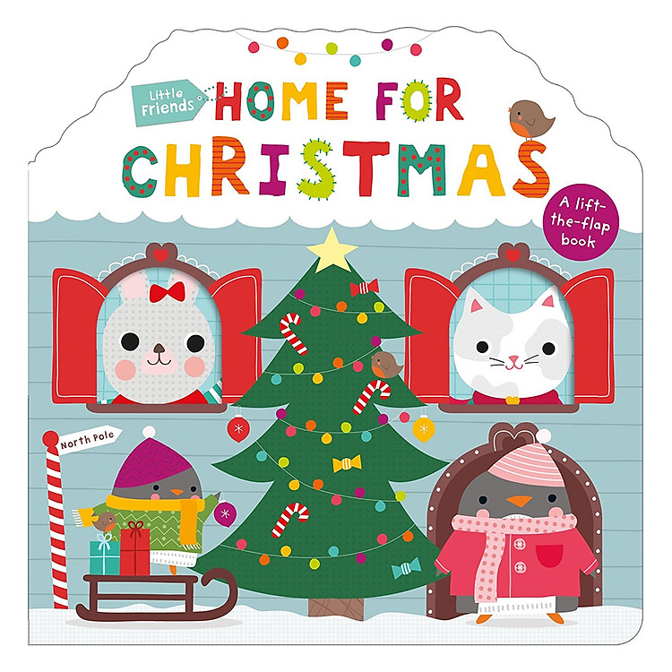 Sách Home for Christmas: Little Friends - Little Friends (Board book)