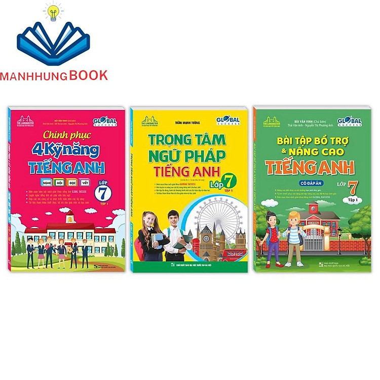 GLOBAL SUCCESS Tiếng Anh Lớp 7 Chinh Phục 4 Kỹ Năng