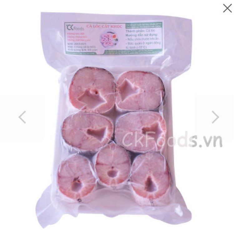 Cá lóc cắt khúc - CKFoods - 400 g