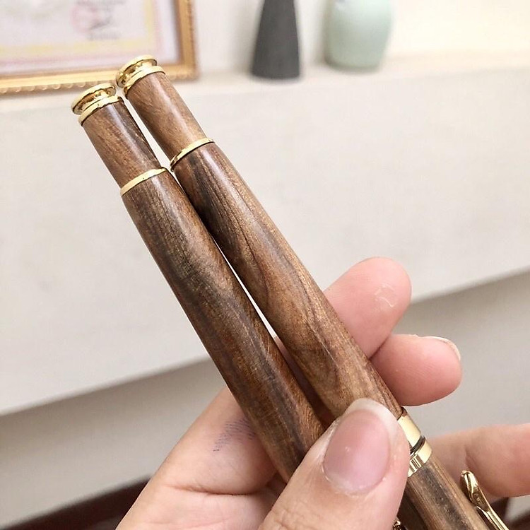 Bút gỗ Bách Xanh nắp đậy cao cấp (PE994N) - Ảnh 5