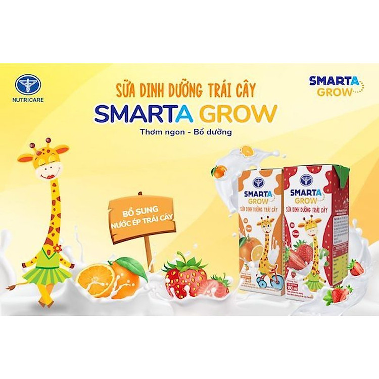 Thùng sữa dinh dưỡng trái cây Smarta Grow Tin cậy Giá tốt - Hình ảnh 4