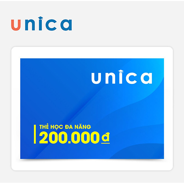 Unica - Thẻ Học 200K