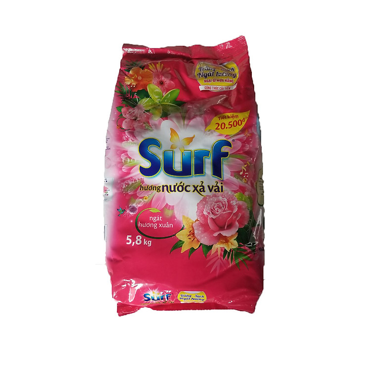 Bột Giặt SURF Ngát Hương Xuân (5.8kg)